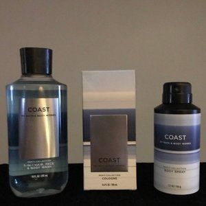 Bath & Body Works Men's Collection Cologne Set Coast